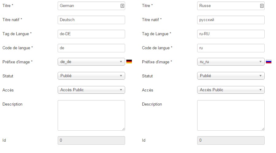 Mise en place d'un site multilingue