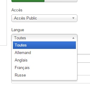 Mise en place d'un site multilingue