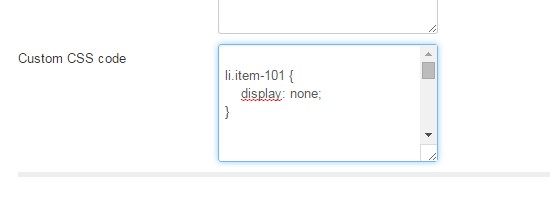Désactiver l'élément de menu Accueil de Joomla!