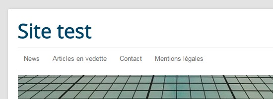 Désactiver l'élément de menu Accueil de Joomla!