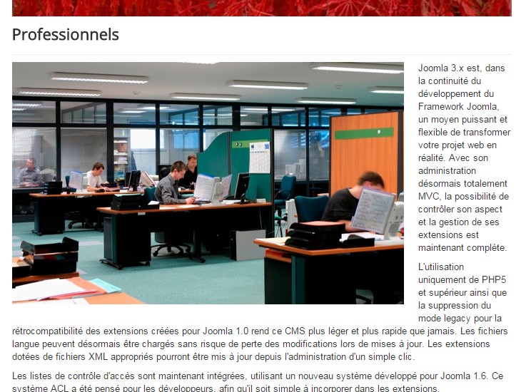 Images Joomla