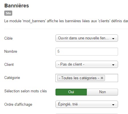 Les métadonnees dans Joomla!