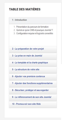 Formation Joomla!