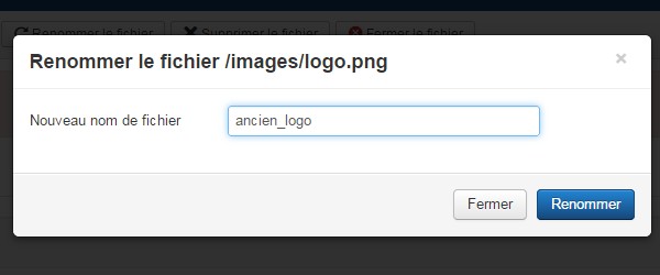 Personnalisation backend Joomla