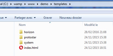 Afficher un module sur une seule page