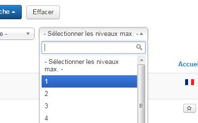 Réorganiser vos éléments de menus