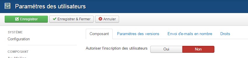 Sécuriser Joomla