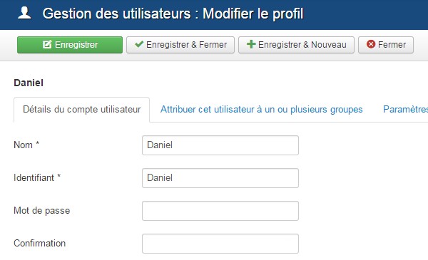 Securite Joomla
