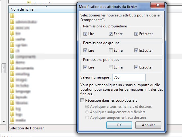 Securite Joomla