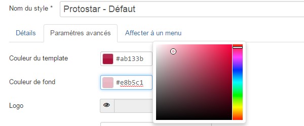 Paramétrer son template Joomla!