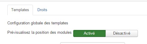 Connaitre les positions de son template Joomla!