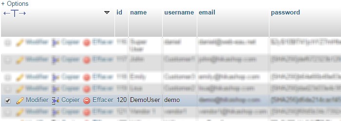 Erreur warning JUser Joomla