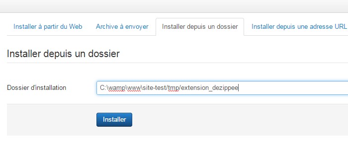 Erreur XML Joomla