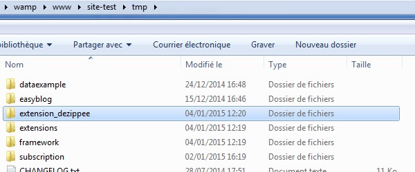 Erreur XML Joomla