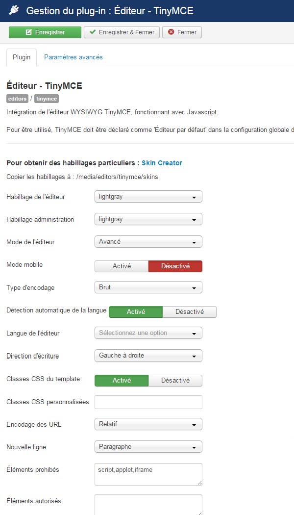 iframe article Joomla